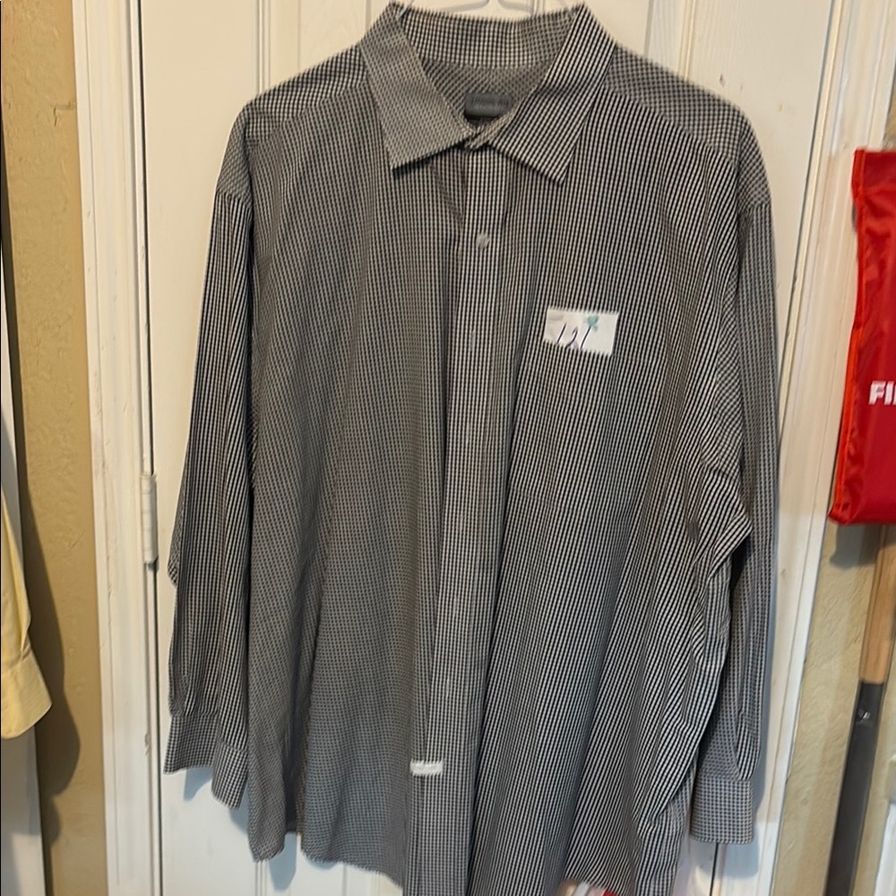Peasants & Travelers Black and White Striped Shirt